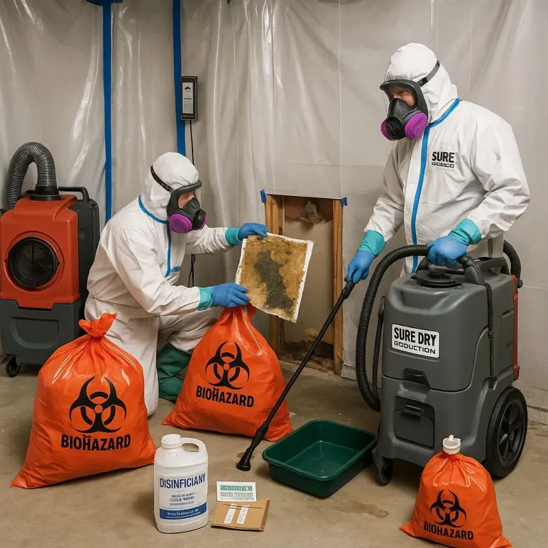 Contaminated Water Handling Protocols process in Adamstown, PA