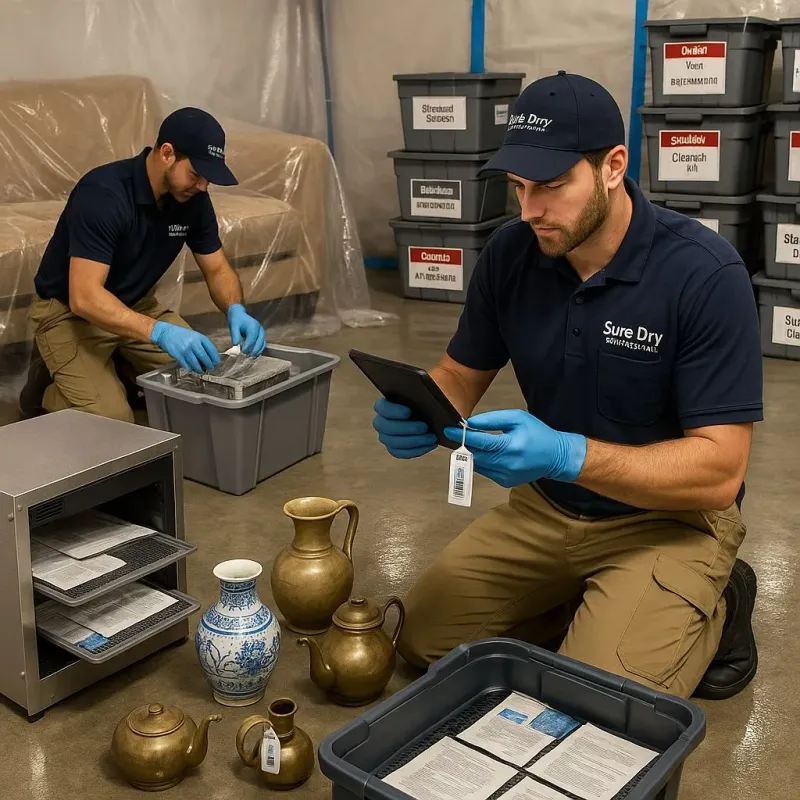 Content Protection and Restoration process in Adamstown, PA